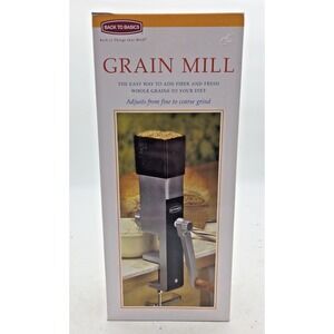 Back to Basics Grain Mill # 555 - Used Complete - TESTED WORKS SEE NOTES